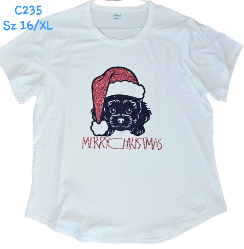 Adult Tee – C235 ChelleC Designs - Xmas Tees