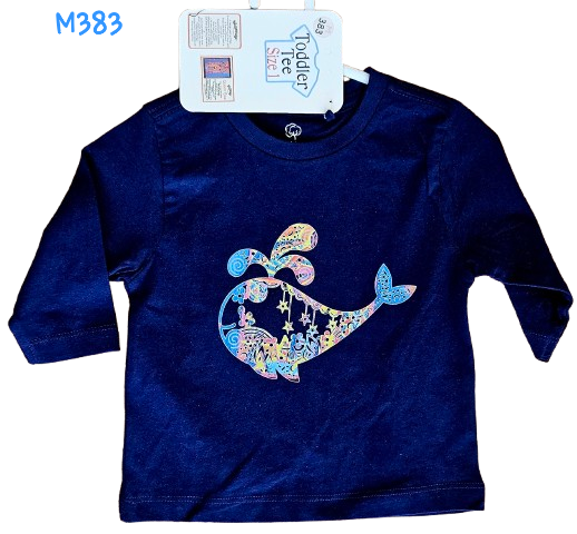 Toddler Tee – M383 Mumsy Designs - Long Sleeve