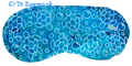 C172 Eye Mask - Turtle Bubbles