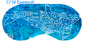C174 Eye Mask Orca Filigree