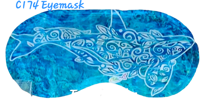 C174 Eye Mask Orca Filigree