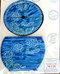 C194 Wine Glass Cooler Pack  Turtles in Circle Redcliffe