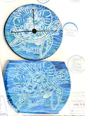 C199 Wine Glass Cooler Pack  Turtle Flowers Leaves Redcliffe