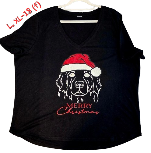 Adult Tee – C285 ChelleC Designs - Xmas Tee
