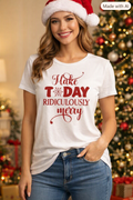 Adult Xmas Tee – C302 ChelleC Designs
