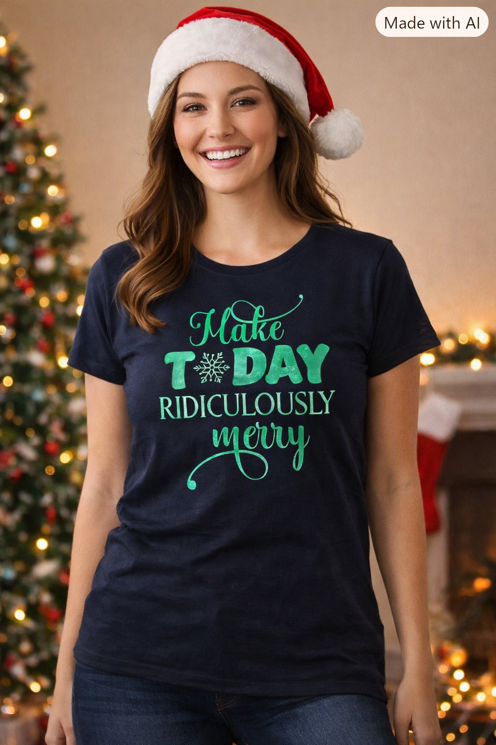 Adult Xmas Tee – C303 ChelleC Designs