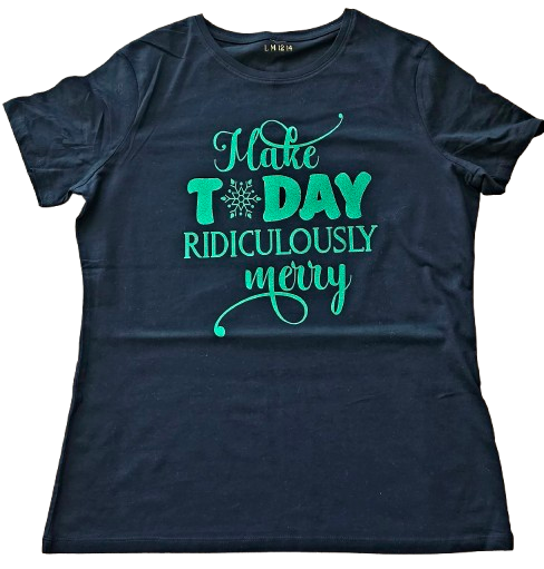 Adult Xmas Tee – C303 ChelleC Designs