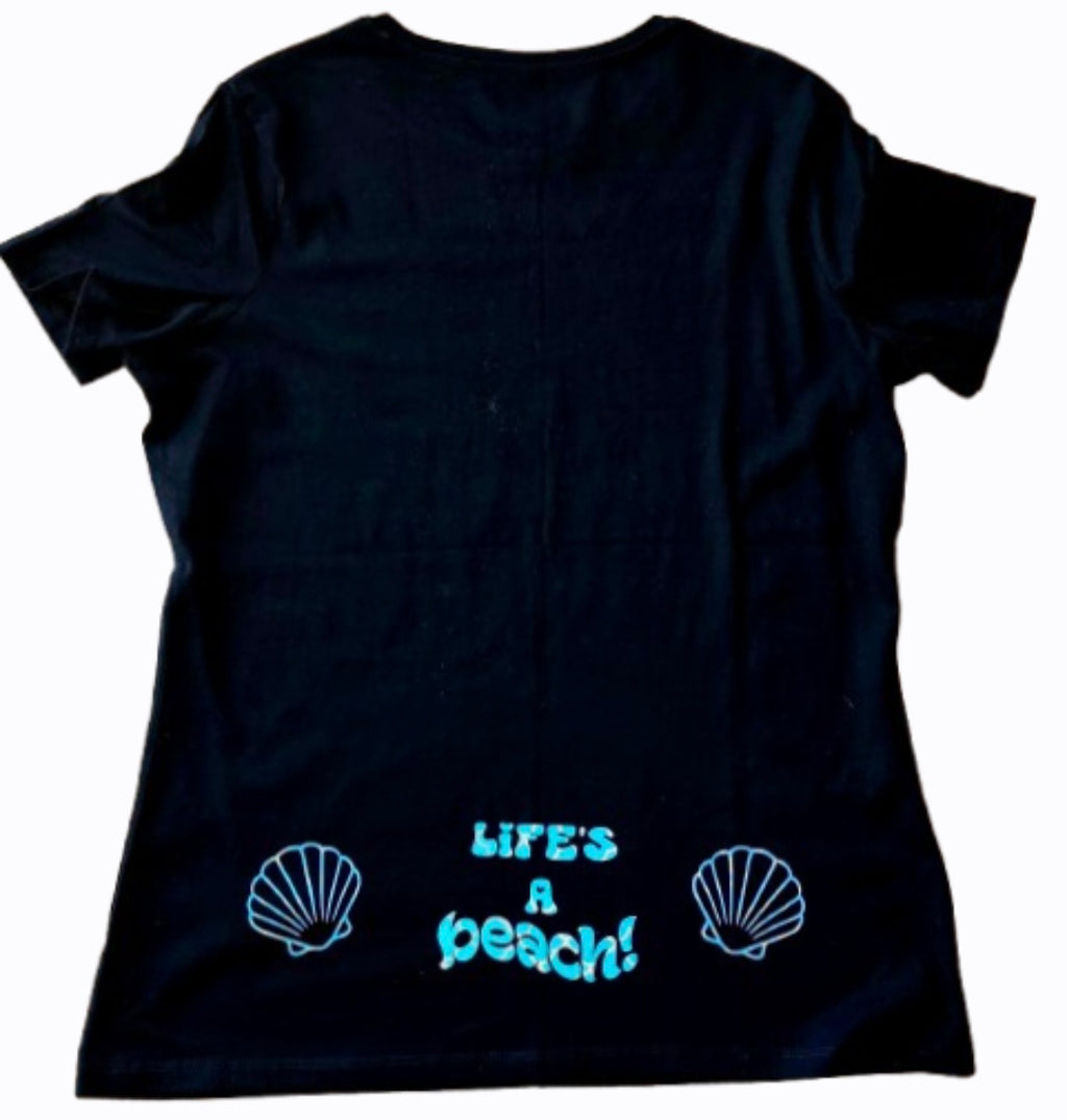 Adult Tee – C306 ChelleC Designs - Life's A Beach