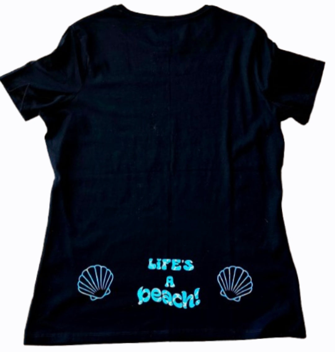 Adult Tee – C306 ChelleC Designs - Life's A Beach