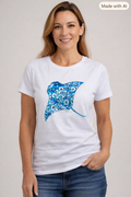 Adult Tee – C312 ChelleC Designs - Manta Filigree