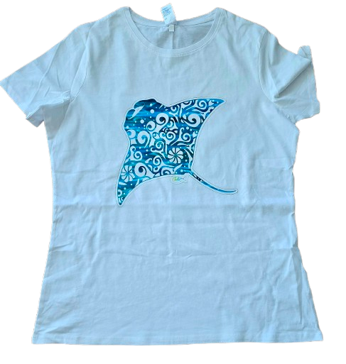 Adult Tee – C312 ChelleC Designs - Manta Filigree