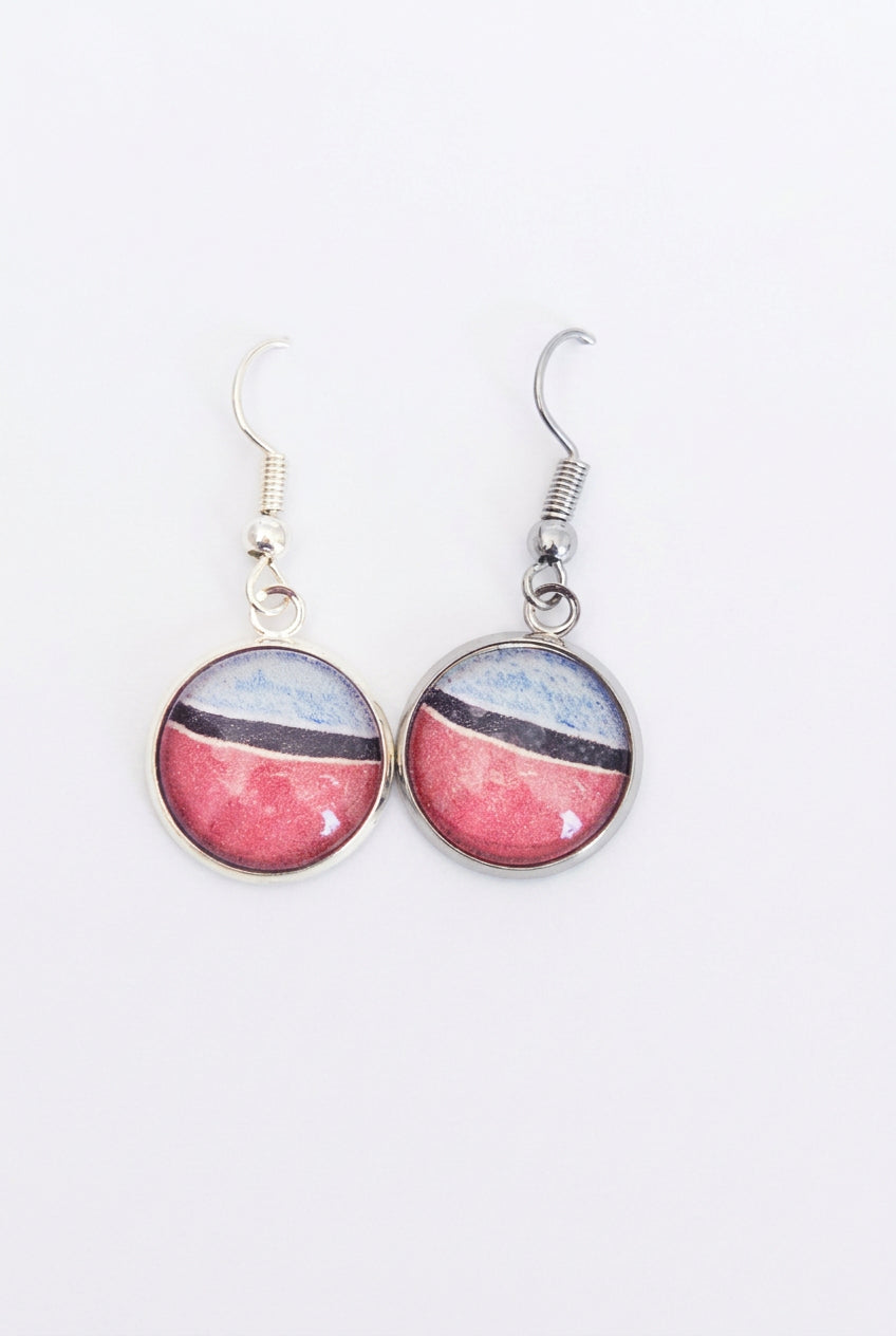 Earrings – Mumsy Designs - Blue Stingray