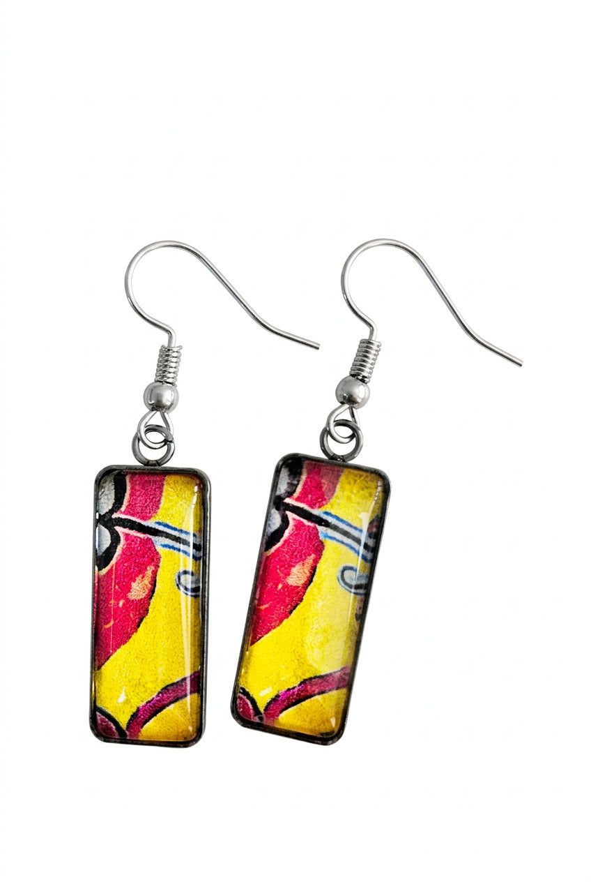 Earrings – Mumsy Designs - Blue Stingray