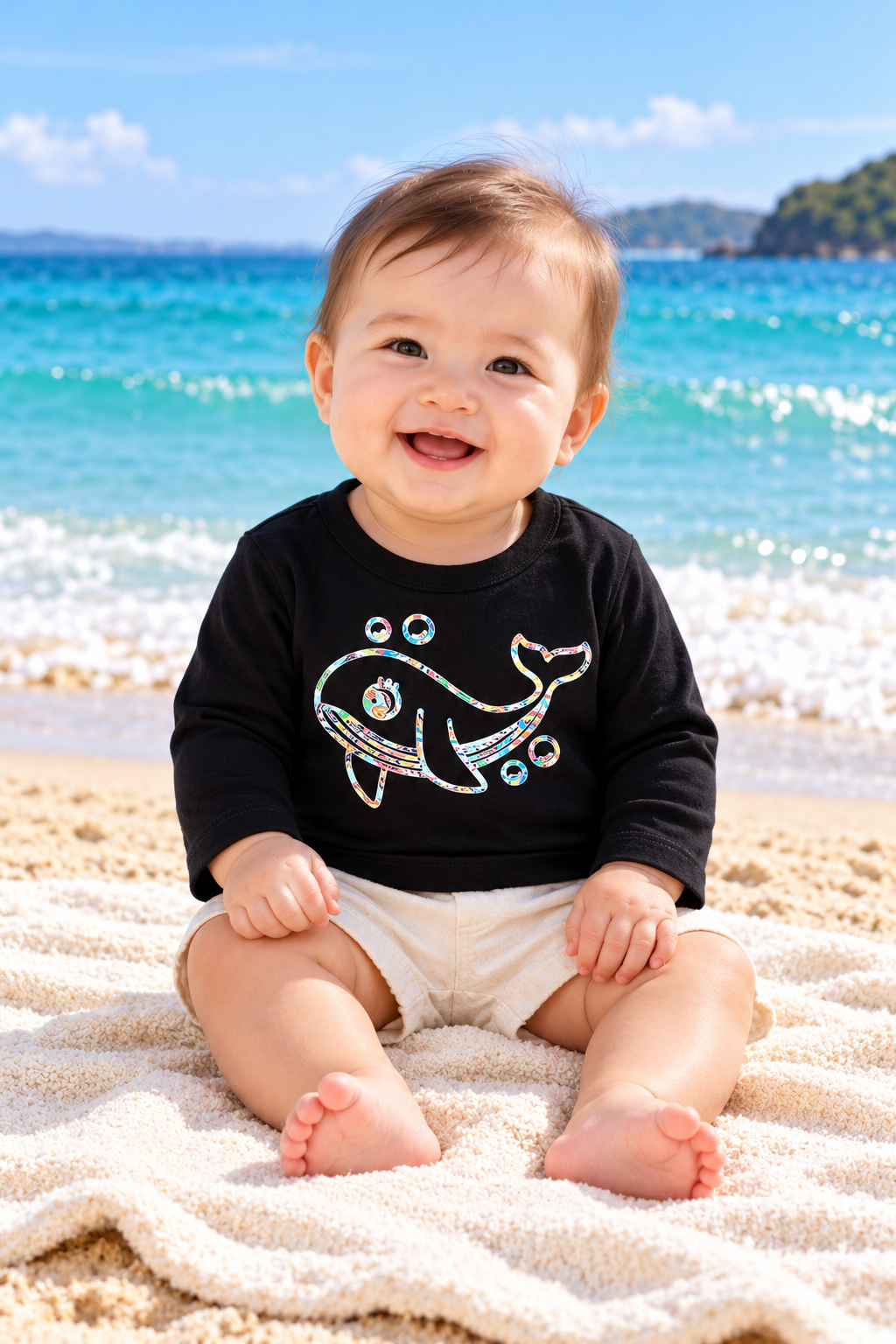 Baby Tee – M384 Mumsy Designs - Long Sleeve