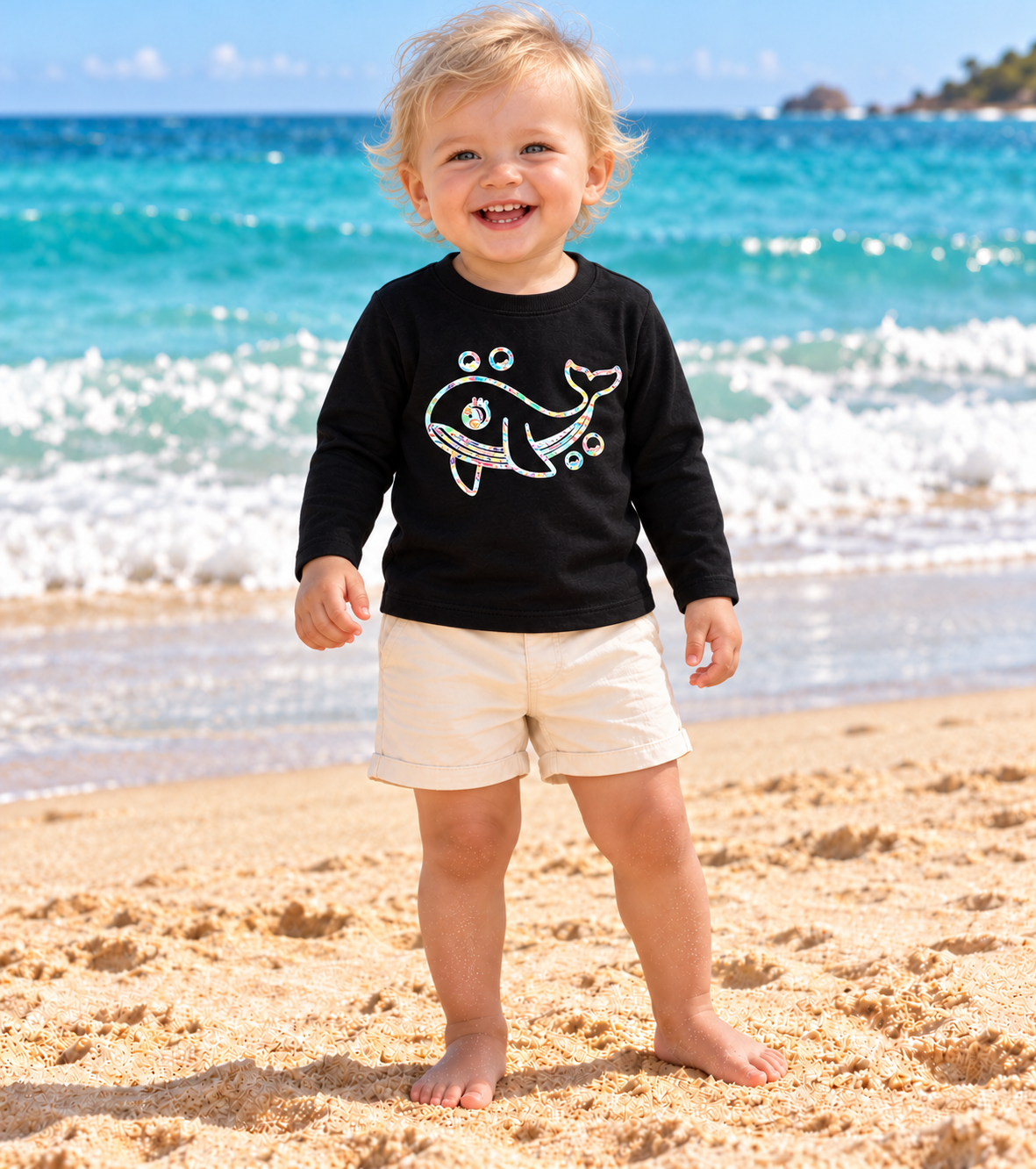 Baby Tee – M384 Mumsy Designs - Long Sleeve