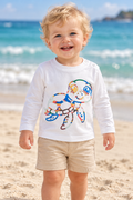 Baby Tee – M410 Mumsy Designs - Long Sleeve