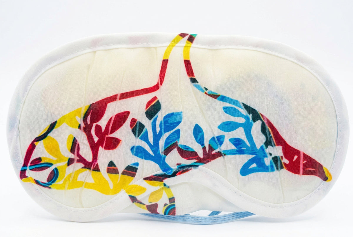 M98 Eye Mask Orca Filigree Blue Stingray